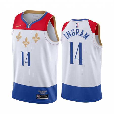 Maillot Basket New Orleans Pelicans Brandon Ingram 14 2020-21 City Edition Swingman - Homme